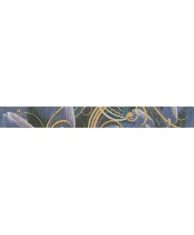 Настенный бордюр Gracia 65х600 Фиолетовый