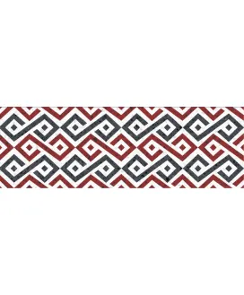 Керамическая плитка Molle red декор 01 900х300 | Керамическая плитка Gracia Ceramica