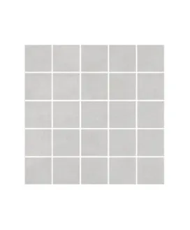 Мозаика из керамогранита Beton White 30х30 | керамогранит Seranit