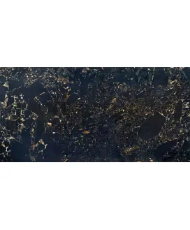 Керамогранит Crushed Marble Black FL 60х120 | керамогранит Seranit