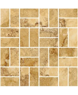 Мозаика Shakespeare Бежево-коричневый Структурированный 245х245x10 | керамогранит KERRANOVA