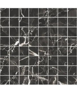 Мозаика Black & White Черный Лаппатированный 300x300x10 | керамогранит KERRANOVA