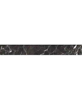 Плинтус Black & White Черный Лаппатированный 76x600x10 | керамогранит KERRANOVA