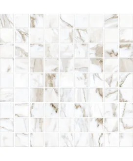 Мозаика Marble Trend CALACATTA GOLD Лаппатированный 300x300x10 | керамогранит KERRANOVA