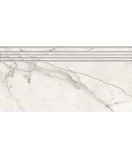 Ступень Marble Trend CARRARA Лаппатированный 294x600x10 | керамогранит KERRANOVA