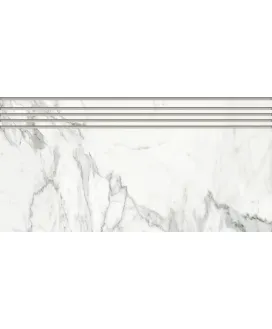 Ступень Marble Trend CALACATTA GOLD Лаппатированный 294x600x10 | керамогранит KERRANOVA