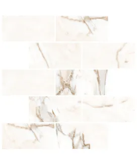 Мозаика Marble Trend CALACATTA GOLD Матовый 307х307х10 | керамогранит KERRANOVA
