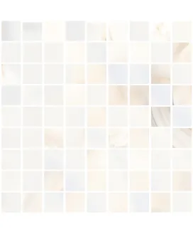 Мозаика Onice Молочный Лаппатированный 300x300x10 | керамогранит KERRANOVA