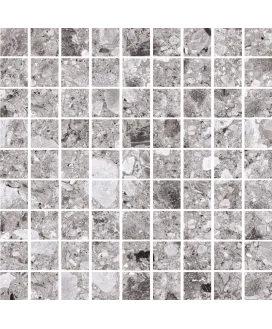Мозаика Terrazzo Светло-серый Матовый 300x300x10 | керамогранит KERRANOVA