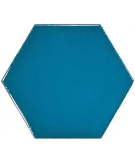 Hexagon Electric Blue