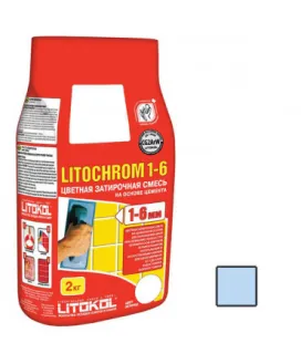 Litochrom 1-6 С.120 светло-голубой/крокус алюм.(2кг.)