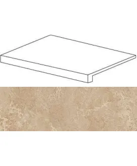 Beige Scalino Frontale 33x120