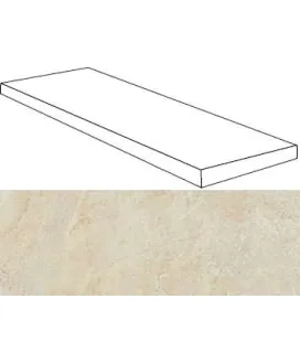 Ivory Scalino Angolare SX 33x60