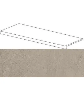 Silver Grey Scalino Frontale Lap 33x120