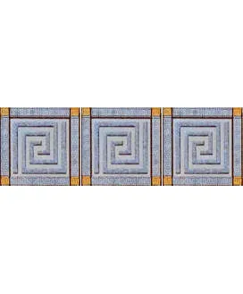 Вставка Стеклянная (компл. из 3х шт.) Серый 5.5х5.5