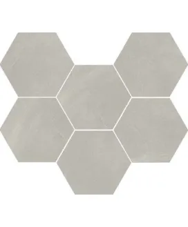 Silver Mosaico Hexagon