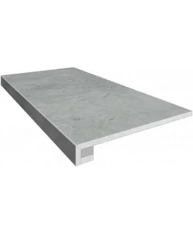 TF03 Dark Grey120x33 неполированная прямоугол. бортик+Подступенок 14.5x120