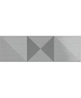 Настенная плитка CRAYON GREY DECOR (26874) 10x30
