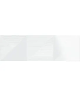Настенная плитка CRAYON WHITE DECOR (26872) 10x30