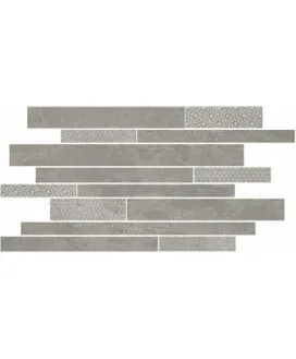 Декор Ламелла SBM010/SG4584 серый мозаичный