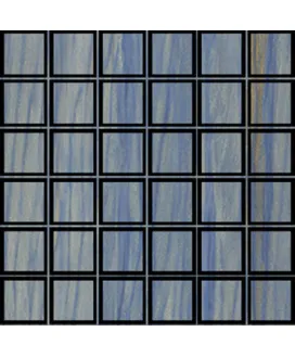 Мозаика MOSAICO AZUL MACAUBA 6mm LAPP/RETT 5x5 (87191)