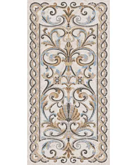 Мозаика беж декорированный лаппатированный SG590802R 119.5*238 керамогранит Kerama Marazzi