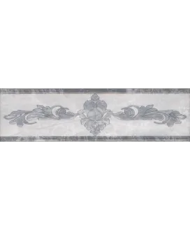 Бордюр Дельма серый 270х77х8 | Керамическая плитка Евро-Керамика