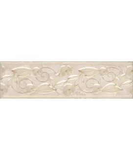 Бордюр Тревизо бежево-коричневый 200х57х7 | Керамическая плитка Евро-Керамика