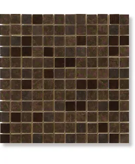 Мозаика Absolute Mosaico Mix 2,5*2,5 Lustro Brown 29,5*29,5 | керамогранит NovaBell