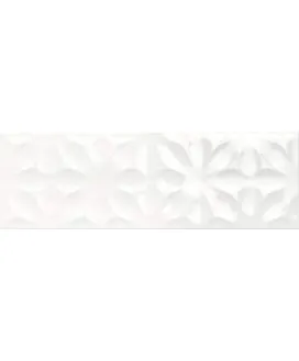 Керамическая плитка Freestyle Glossy Struttura 3D Fiore 25*76 | Керамическая плитка Ragno