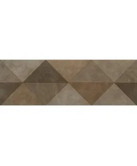 Керамическая плитка Alcantara Brown&Light Brown D?cor 1 30х90х1,18 | Керамическая плитка Serra