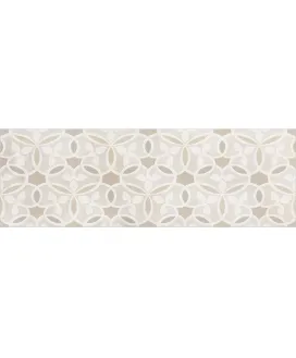 Керамическая плитка Camelia Pearl White Dekor 30х90х1,18 | Керамическая плитка Serra