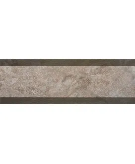 Керамическая плитка Incanto Anthracite Floral Decor Wall 30х90х1,18 | Керамическая плитка Serra