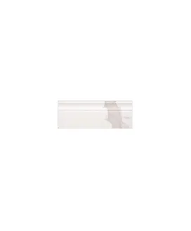Плинтус керамический Infinity White Skirting Finishing 15x40х1,18 | Керамическая плитка Serra