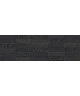 Керамическая плитка Spirit Mosaico Negro 25*75 | Керамическая плитка Time Ceram